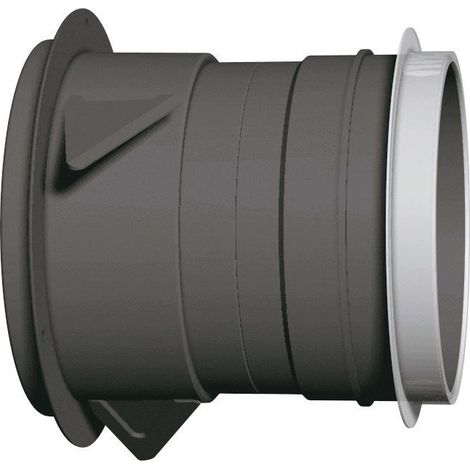 Atlantic – Manchon à griffes pour paroi mince diamètre 160 mm – Réducteur VMC 100 mm – Raccordement bouche B 160 – 520021
