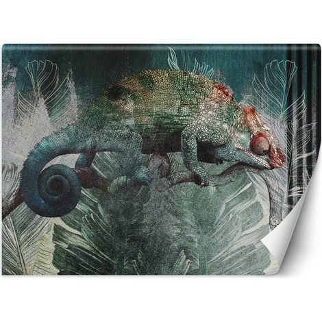 Papier peint mural, Caméléon forêt tropicale nature - 450x315 (1/5)