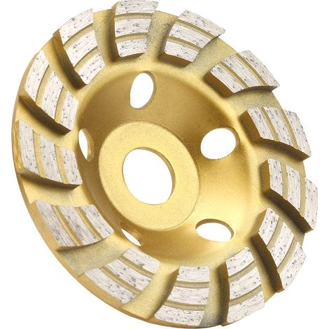 125 x 22,2 mm Diamantsegment-Schleifscheibe, Topftrennscheibe für Beton, Marmor und Granit (1/5)