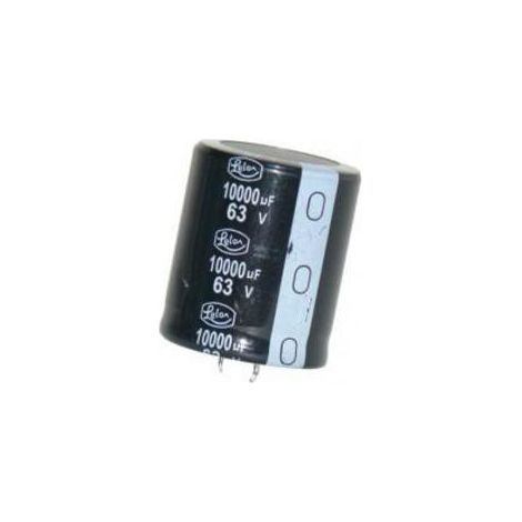 Condensador Electrolitico 10000uF 63Vdc 105º 35x50mm 2Pin