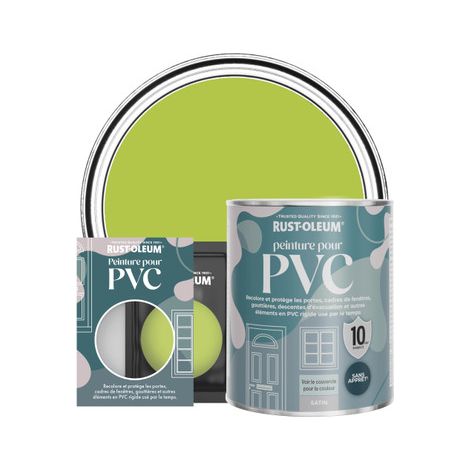 Peinture pour PVC, Finition Satinée - Citron Vert (1/3)