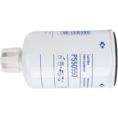Ensemble filtre à carburant moteur P550550, séparateur eau/carburant de remplacement pour moteurs CUMMINS (1/5)