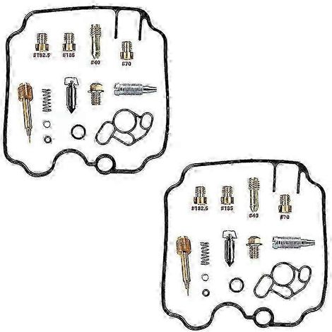 Kit de réparation de carburateur Mikuni BDST 38 pour Cagiva Elefant 750 (1993-1995) : flotteur, membrane de coupure d'air, pièces de rechange. (1/2)