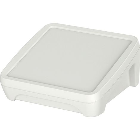 Bopla BoPad BOP 1212 P-9016-SET Pult-Gehäuse (L x B x H) 122 x 118 x 57.60 mm ABS Weiß (RAL 9016) 1
