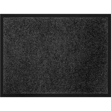 Tapis d'Entrée Antipoussière "Telio" 50x80cm Gris (1/4)