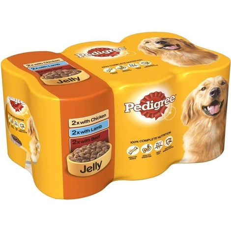Pedigree CIJ Mixed (6Pk) 385g PK4 - 16147
