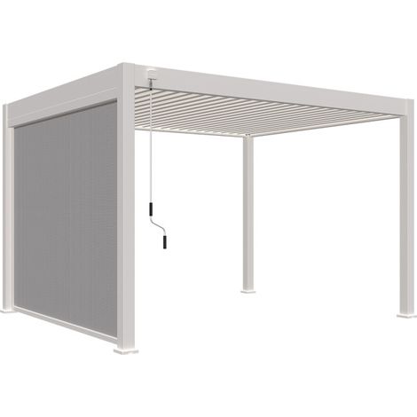 Tenda laterale motorizzata 3M OMBREA VS - Bianco