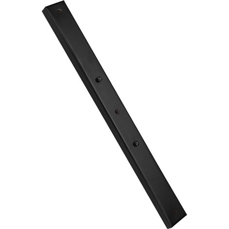 Support de fixation pour plafonnier rectangulaire, base de fixation, accessoires pour suspension DIY, noir (1/5)