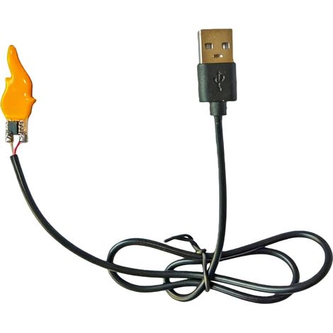 1 guirlande lumineuse vintage flamme USB 5 V candélabre veilleuses ampoules décoration de la maison (1/5)