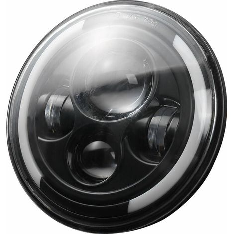 Faro a LED da 7 pollici 150W, faro a LED rotondo, H4/H13, 6500K, anabbagliante impermeabile, 150W (1/4)