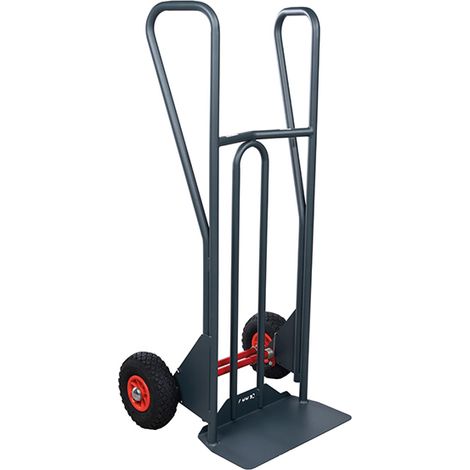 Diable basculement assisté - Roues increvables - Charge max 150kg - 810310122