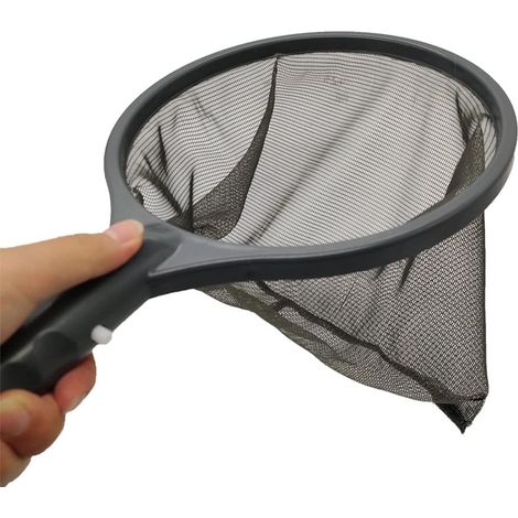 Épuisette de piscine pour nettoyer les feuilles et débris – Outil durable piscines, spas, étangs à poissons - (1/5)