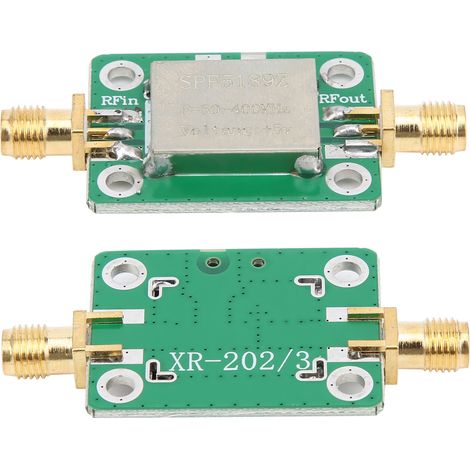 HF-Verstärkermodul für leistungsstarkes UKW-Radiosignal, breitbandig und rauscharm für Empfänger im Bereich von 50–400 MHz (1/5)