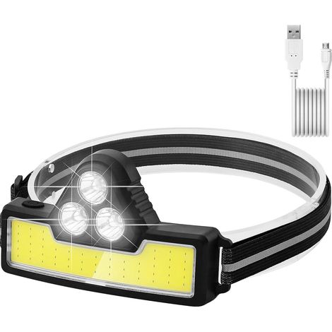 Bande LED à détecteur de mouvement 1 m rechargeable, lampe de placard pour penderie, étagère, entrée, garage (1/5)
