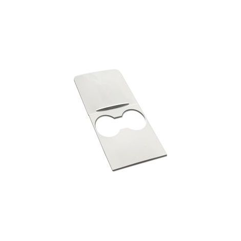 Deckel für das Ablagefach der Mittelkonsole – Kompatibel mit Tesla Model 3 (2021–2023) und Model Y (2021–2024), vordere Mittelkonsole, weißes ABS, 2er-Set (2022) – Crezuo