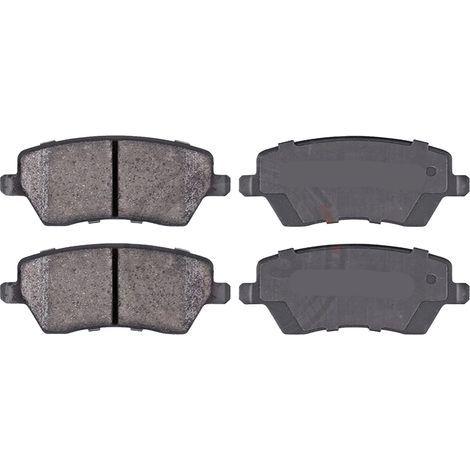 KIT PASTIGLIE FRENO ANTERIORI compatibile con RENAULT THALIA II (LU) / PASTIGLIE FRENANTI AUTO OEM P 68 033, / SOSTITUZIONE DIRETTA / BASSA POLVERE / SILENZIOSO (1/4)