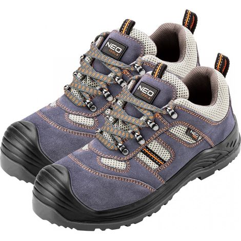 Scarpe antinfortunistiche basse S1P in camoscio NEO TOOLS (1/5)