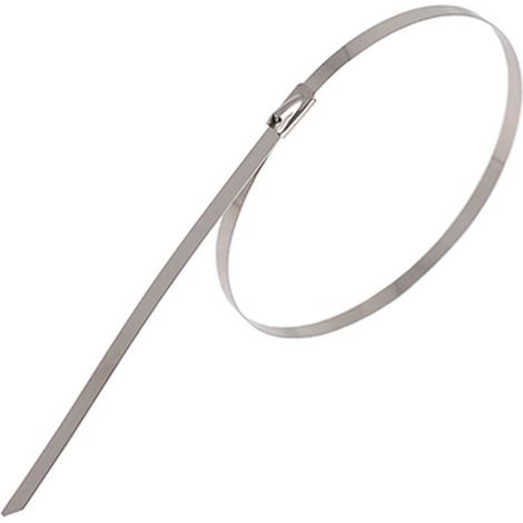Serre-câble RS PRO en Acier inoxydable 304, 125mm x 4,6 mm