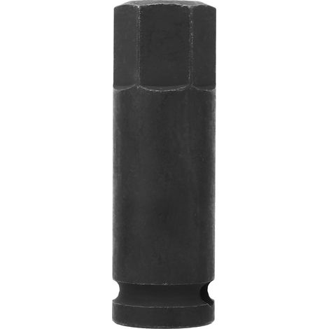 Douille De Choc 42mm En Chrome Molybdène - Clé Hexagonale 1/2 Pouces - Pour Outils Pneumatiques Lourds - Set De 1 Pièce (1/5)