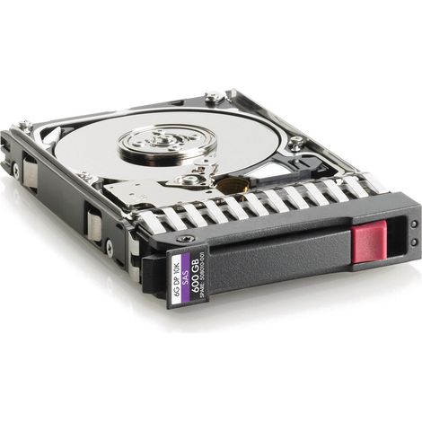 Disco rigido HP Enterprise SAS da 600 GB a 10.000 giri/min da 2,5", modello 652583-S21