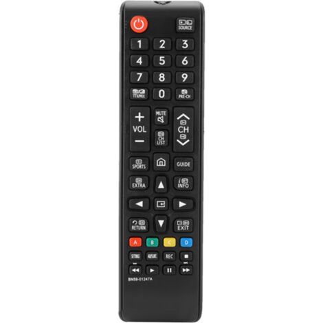 Replacement Remote Control for Samsung BN59-01247A TV - ABS Material - Low Power Consumption - Long Transmission Range (1/5)