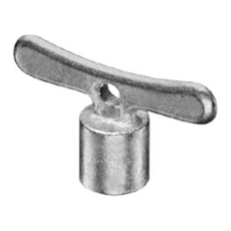 Schell Steckschlüssel 5mm, mattchr., Zinkdr.g, m Innenvierkant (1/2)
