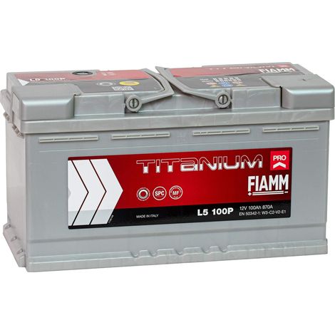 Fiamm Titanium PRO FTP90 Batería 90 Ah Negra