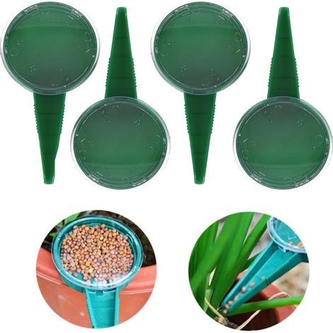 4-teiliges Sämaschinen-Set, Präzisions-Sämaschinen-Saatgutspender, Duschsaatwerkzeug, Saatgutspender aus Kunststoff (1/4)