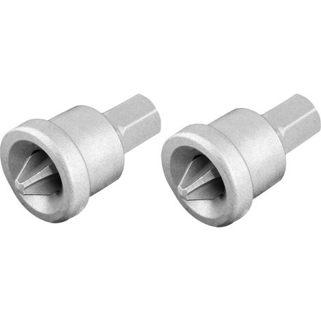 Puntas con tope PH2 x 25 mm, 2 unidades.