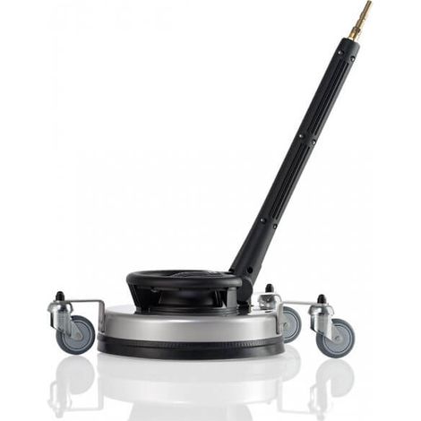 Round Cleaner UFO inox avec rallonge 500mm et roues