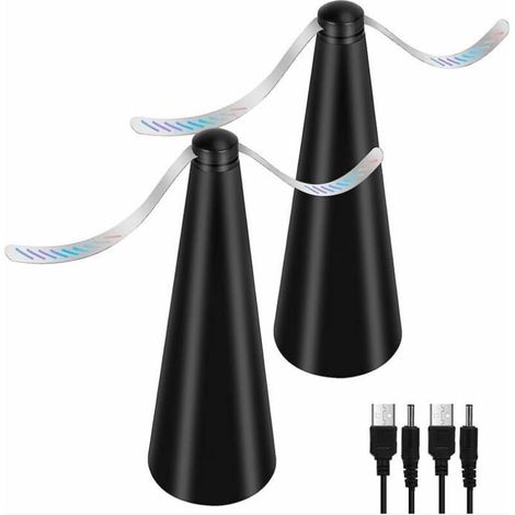 Ventilateur Anti-Mouche, Lot de 2 répulsifs Anti-moustiques sans Utiliser de Produits Chimiques (1/4)