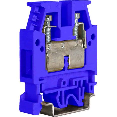 Morsetto passante standard 10mmq Blu