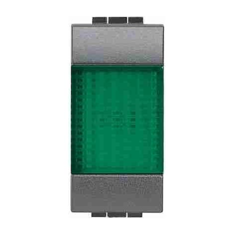 BTIL4371V Portalampada con diffusore verde