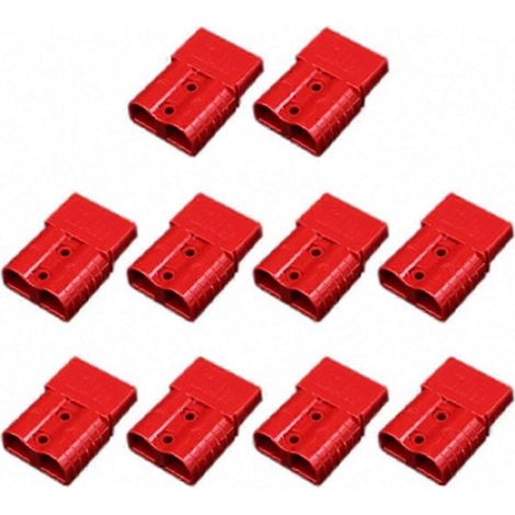 Connecteur Anderson 120A avec poignée, lot de 10 pièces, pour charge rapide de batterie de chariot élévateur, prise mâle-femelle étanche (1/5)
