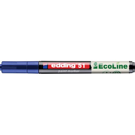 Edding 51 EcoLine 4-51-003 Marqueur peinture bleu 1 mm, 2 mm (1/5)