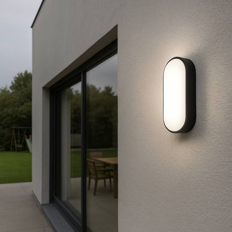 Plafoniera LED esterna ovale - 15W - CCT - 1500lm - IP65
