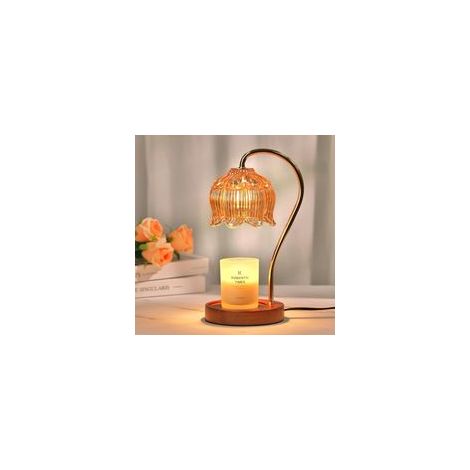 Lampe d'aromathérapie vintage, lumière d'ambiance sans flamme, effet marbre fusion européenne (1/5)