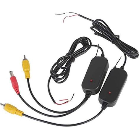 Émetteur et récepteur vidéo sans fil 2,4 GHz pour caméra de recul de voiture 12 V