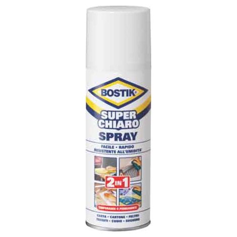 COLLA SPRAY 'SUPERCHIARO' 500 ml - BOSTIK