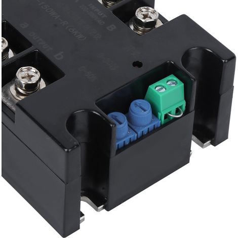 Module optique de démarreur progressif pour moteur monophasé et biphasé SSR-150WA-R à base de cuivre (1/5)