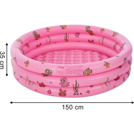 Piscine gonflable, pataugeoire extérieure pour jardin, loisirs aquatiques d'été, ronde en PVC épais