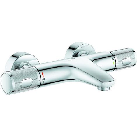 Grohe Grohtherm 1000 Performance Thermostat Wannenbatterie 1/2, chrom 34779 (1/5)