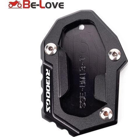 (Noir - R1300GS) Compatible avec BMW R1300GS R 1300 GS R 1300GS 2024 + Accessoires : béquille latérale, extension, support, porte-clés maxpower (1/3)