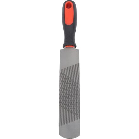 Râpe à sabots de 20 cm en acier au carbone, outil de limage ergonomique pour fers à cheval avec manche flexible. (1/5)