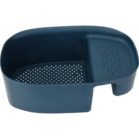 Étagère multifonction pour évier avec filtre à déchets, support de rangement pour cuisine, grille de drainage pour évier noir