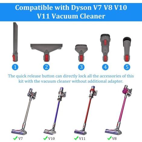 Set di Accessori Aspirapolvere 5 in 1 Compatibile con Diversi Modelli - AUTRES (1/4)