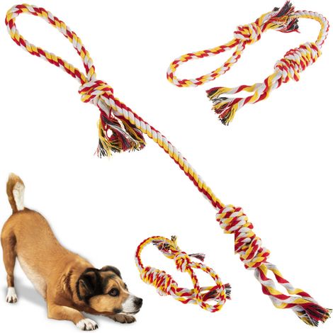 TG64356 GIOCO DA MASTICARE PER CANI CON CORDA