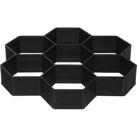 Hexagon Pflasterform aus Robustem Kunststoff