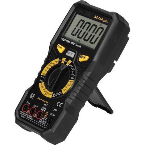 Multimètre Numérique - Écran LCD Rétroéclairé - Plage Automatique - Capacimètre Sans Contact - KD78A-Pro - 1 Pièce (1/5)