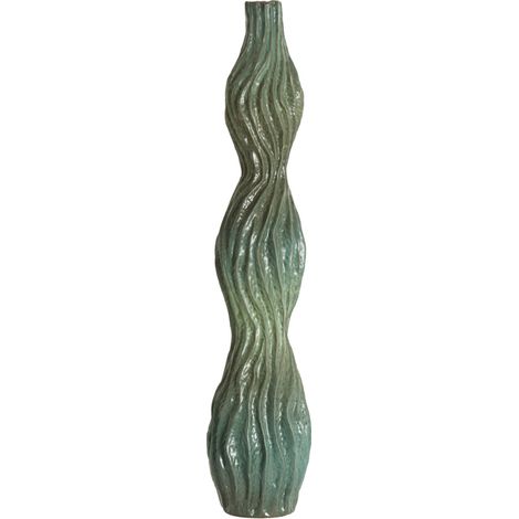 Vaso bianco in ceramica suggestivo Light & Living Vania (1/3)